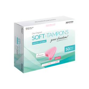 JoyDivision Soft-Tampons Stringless MINI, 50 pcs