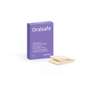 Oralsafe Aroma Vanille 8 x 1 Latextuch 