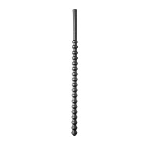 Rippled Silicone Sound, Dilator, Dilatator / Diameter 8-12mm / Length 24cm