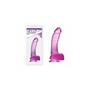 Violet Quartz 20cm - Dildo Lila