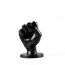 ALL BLACK FIST 14 CM