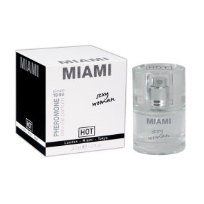 HOT PHEROMONE MIAMI, Eau de Parfum for Sexy Woman, 30 ml (1,0 fl.oz.)