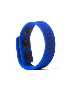 Rude Rider Silicone Cock Strap, Blue