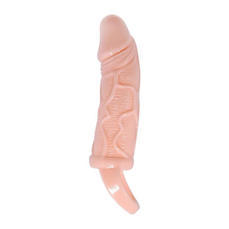 BAILE - Brayden, Penis extended Sleeve, super-stretchy TPR material ?:37mm   L:165mm