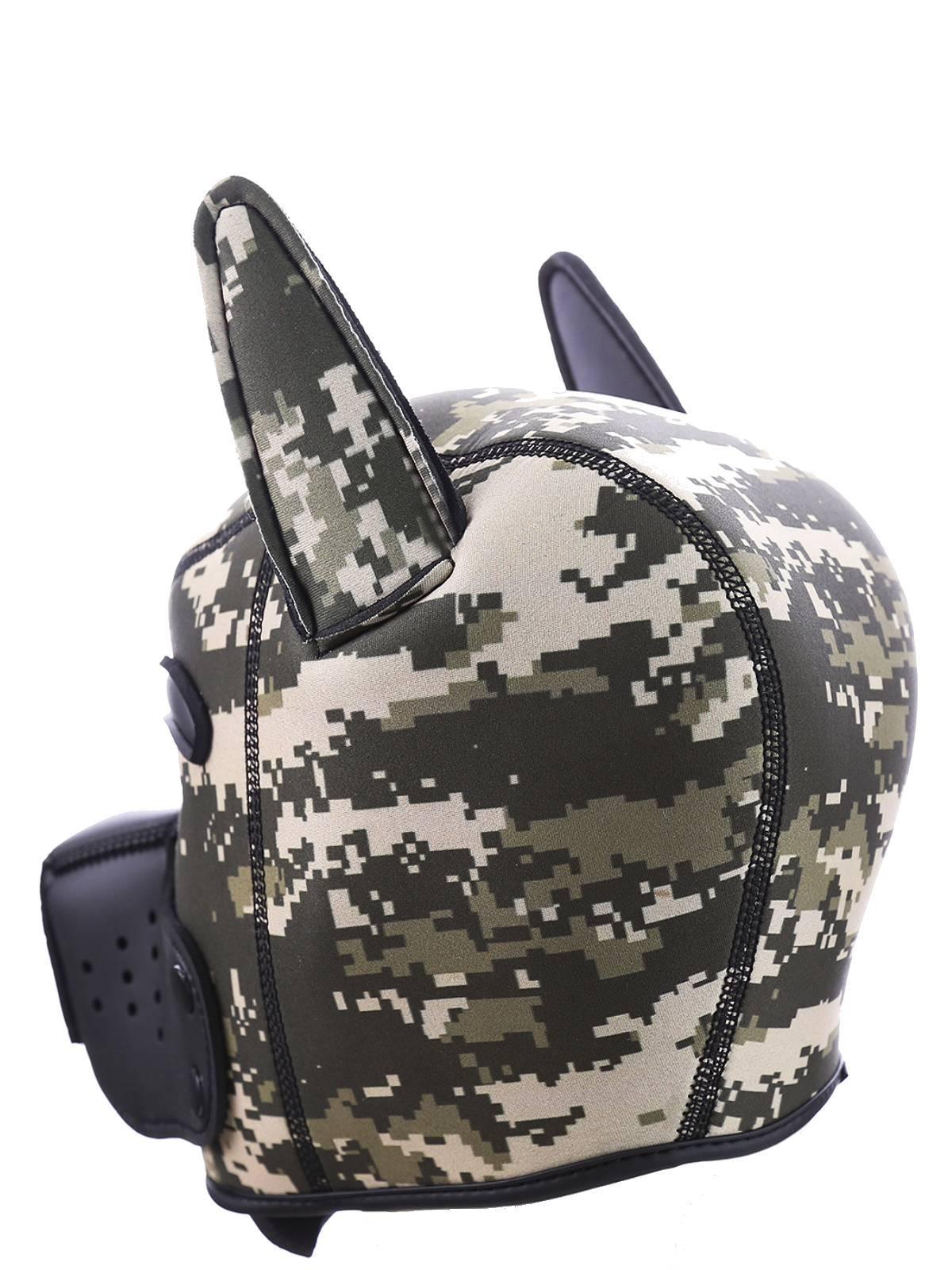 Rude Rider Neoprene Puppy Hood Camo/Black, L size