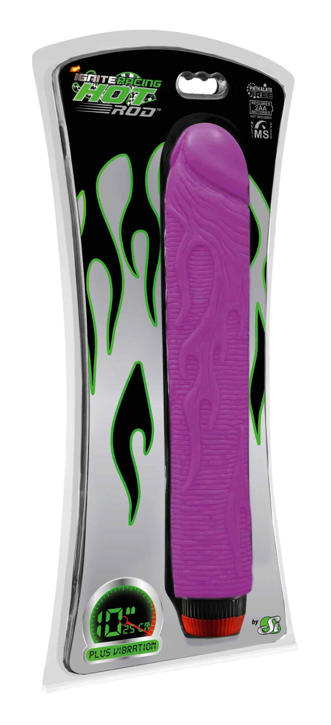 SI IGNITE Pimp my Rod with Vibration, 20 cm, Purple