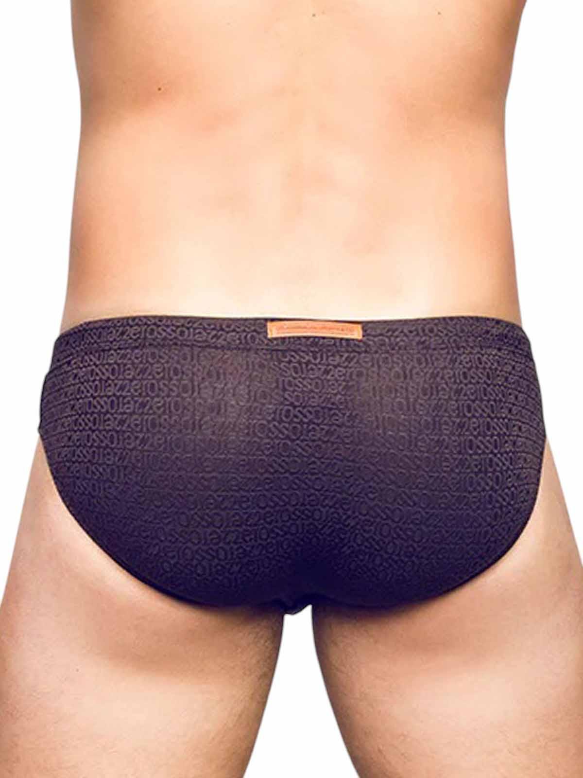 2Eros V30 Textured Swim Brief Signet Black - Size: L