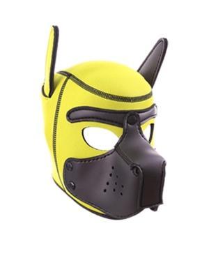 Rude Rider Neoprene Puppy Hood Yellow/Black, M size