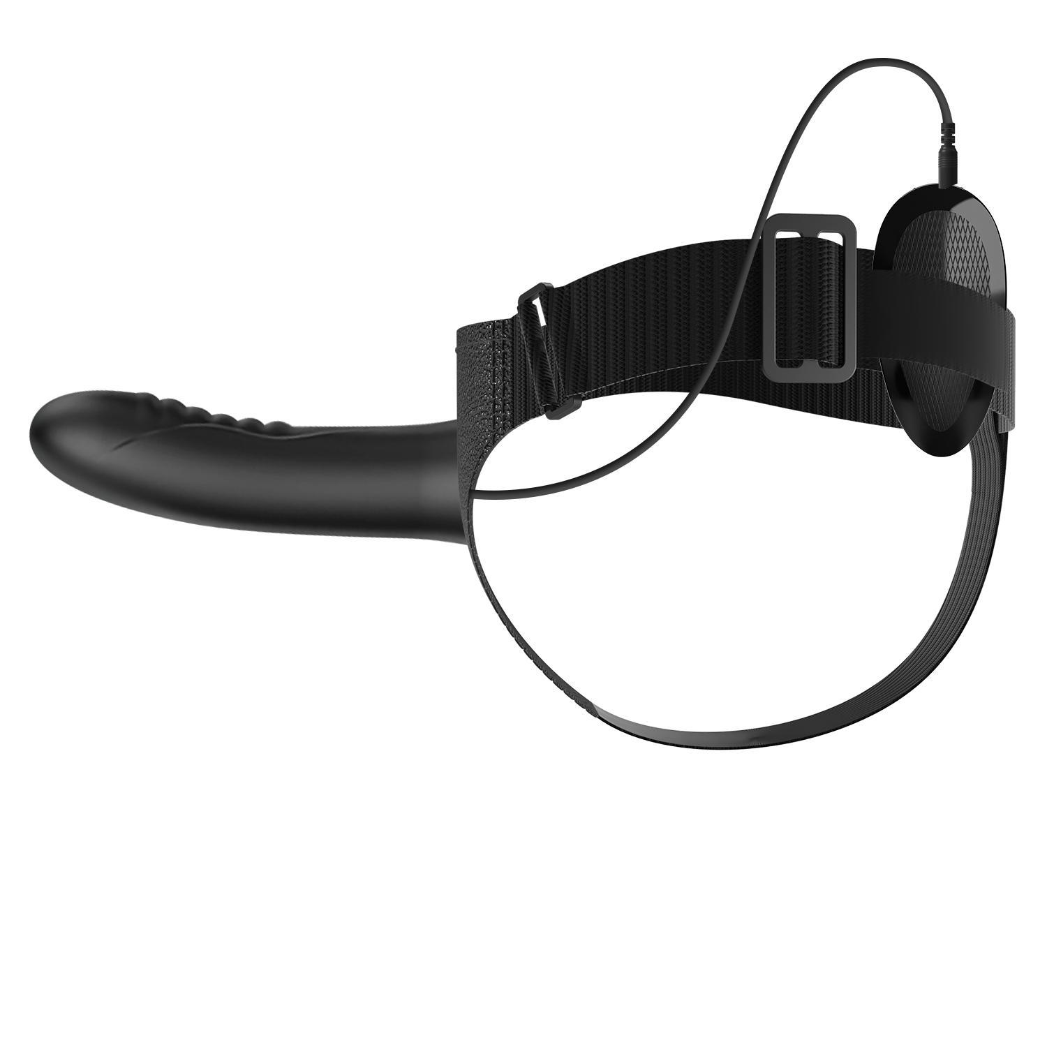 PRETTY LOVE - Myron, strap on with Hollow dildo3AAA batteries L:185mm ?::43mmWaist: 64-86cm(25.2-33.9)