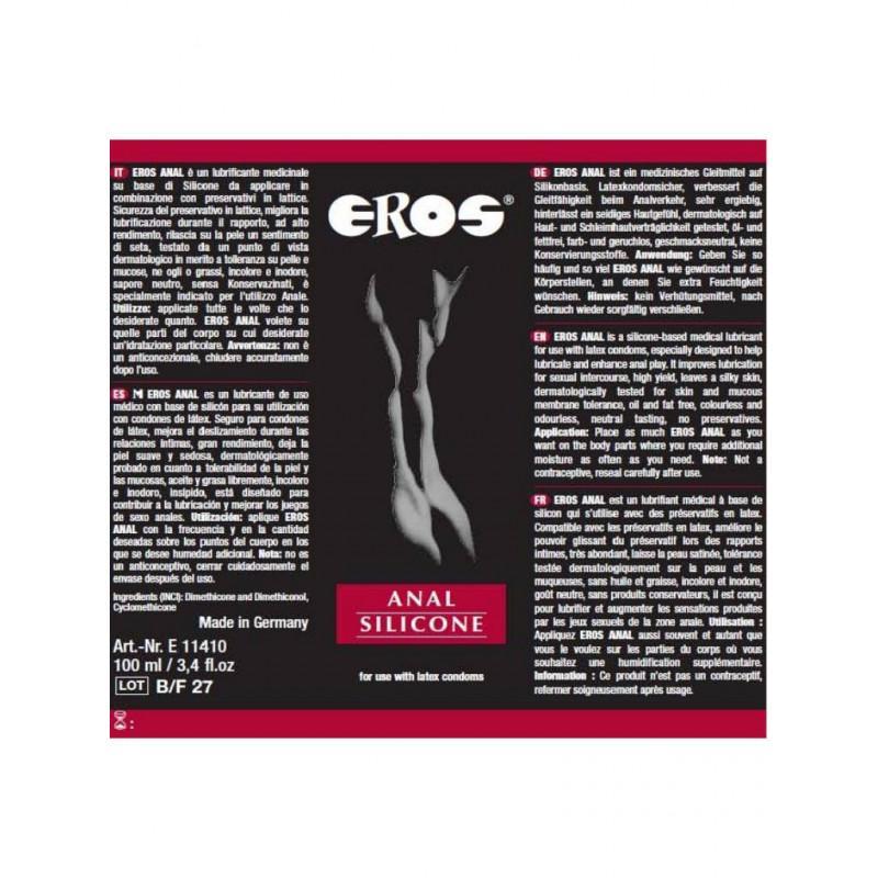 Megasol EROS Anal Silicone, Lubricant, 100 ml (3,4 fl.oz.)