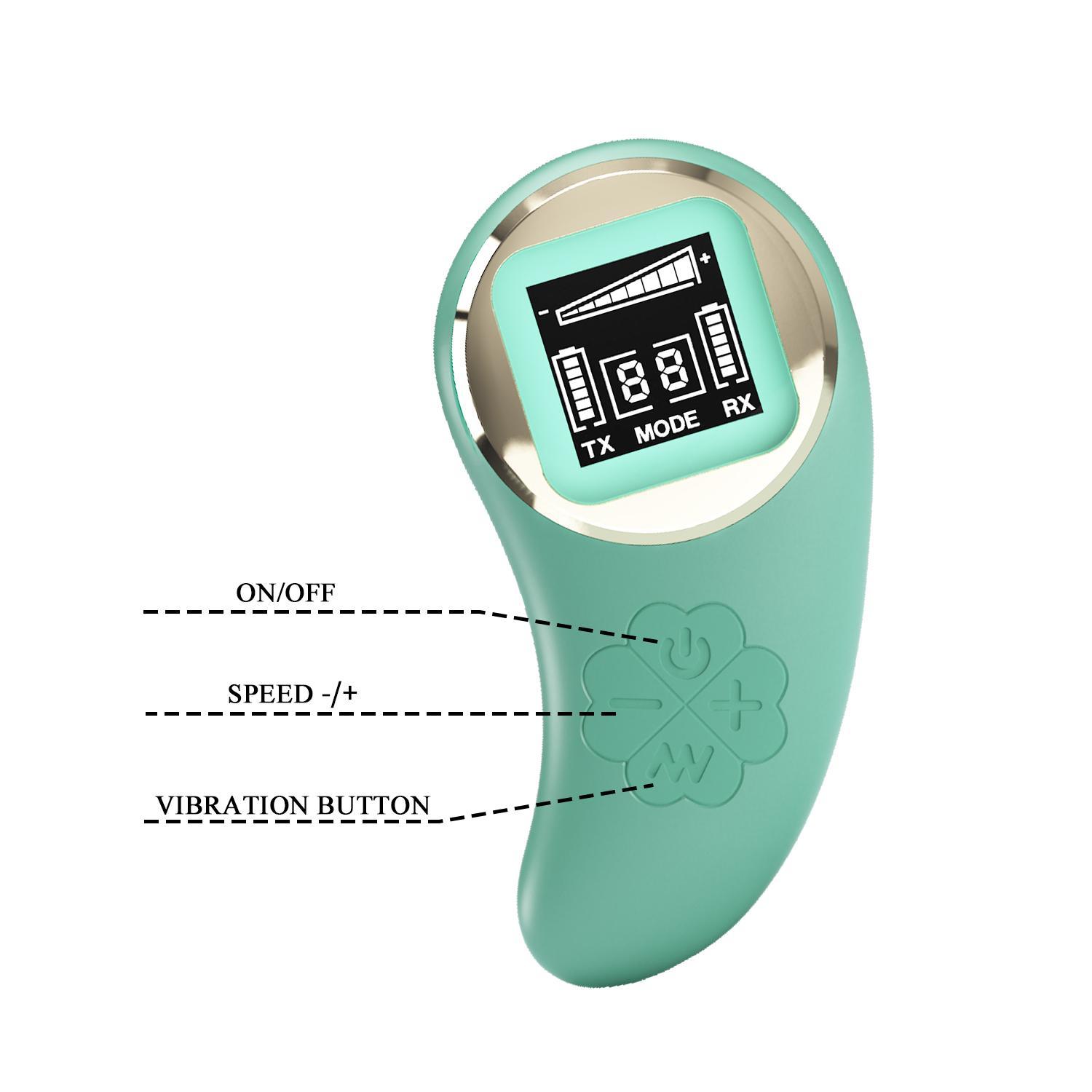 PRETTY LOVE - Stavros the Great Mina - Egg Vibrator - Green
