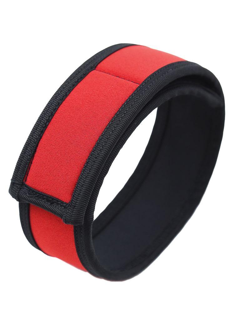 Rude Rider Neoprene Puppy 2 Biceps Straps Red