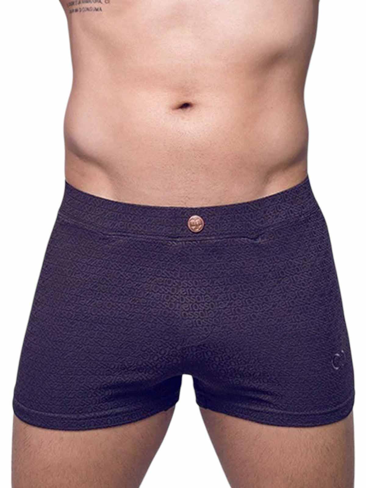 2Eros Textured Swim Trunk V60 Signet Black - Size: L