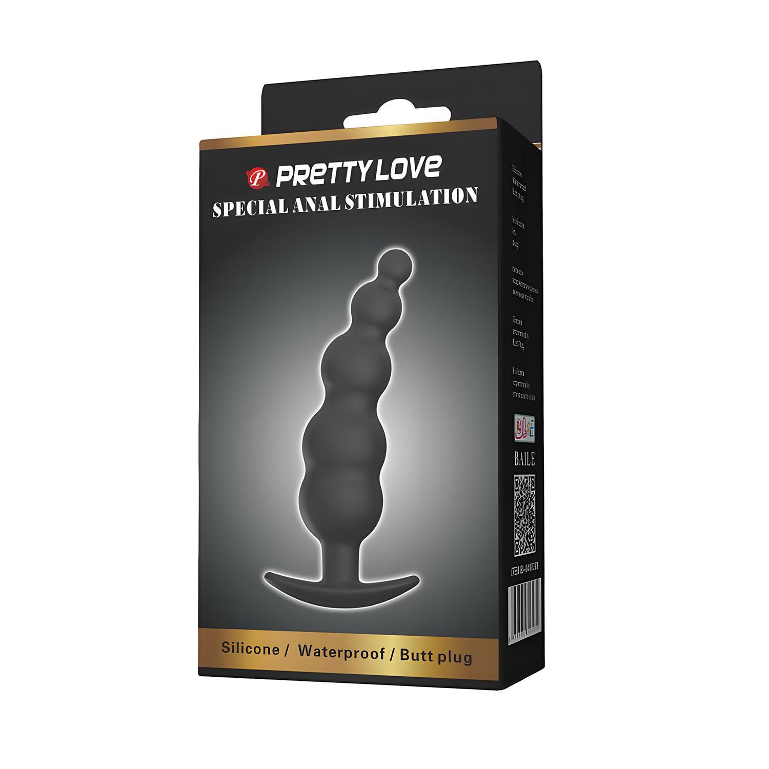 PRETTY LOVE - Special Anal Stimulation, Butt plug, silicone material ?:30mm   L:118mm